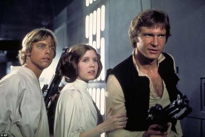 Carrie Fisher in Star Wars Carrie Fisher in Star Wars