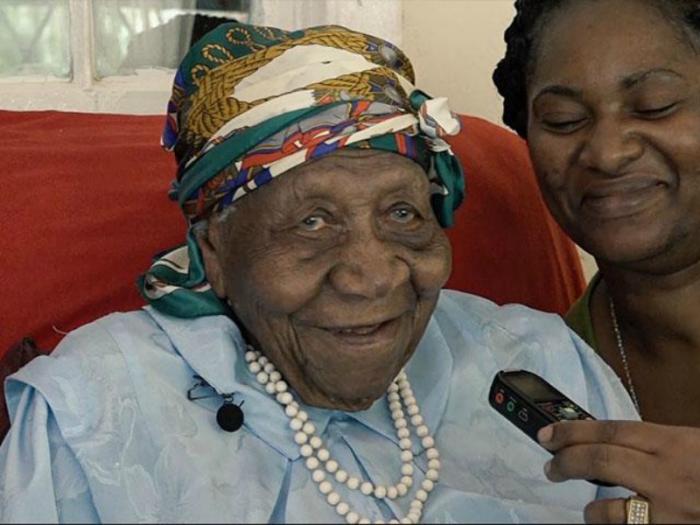 Violet Mosse-Brown, the oldest woman alive, credits God for her longevity.