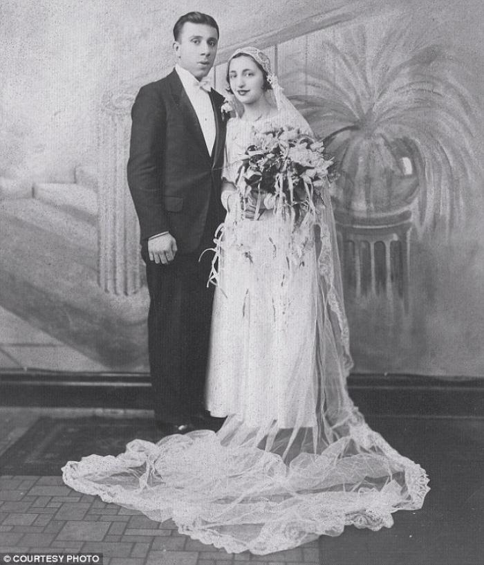 John and Ann Betar after their wedding in 1932. One family member predicted their marriage wouldn John and Ann Betar after their wedding in 1932. One family member predicted their marriage wouldn