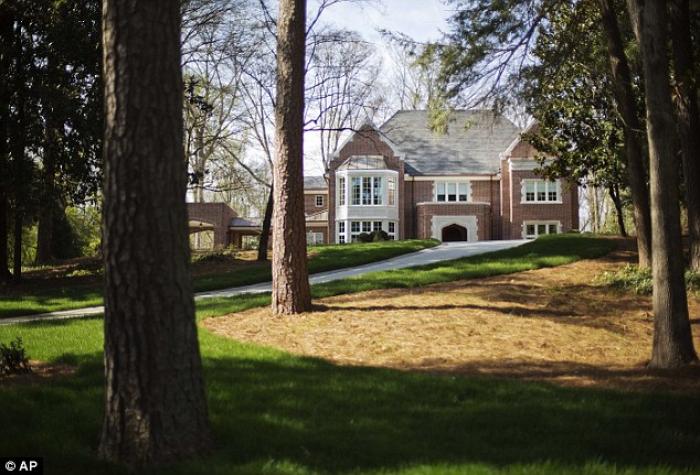 The new $2.2 million mansion that is the residence of Atlanta Archbishop Wilton Gregory stands in th The new $2.2 million mansion that is the residence of Atlanta Archbishop Wilton Gregory stands in th