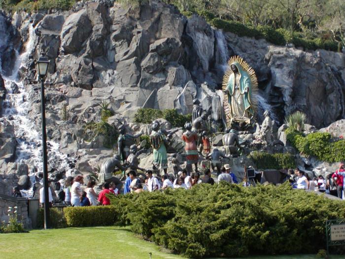 The Sanctuary of Our Lady of Lourdes was founded to aid pilgrims who were traveling to Lourdes. The Sanctuary of Our Lady of Lourdes was founded to aid pilgrims who were traveling to Lourdes.