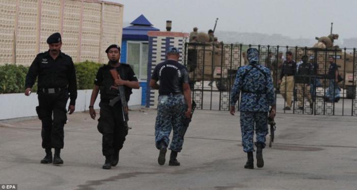 An attack at a Pakistani airport resulted in the death of 28 people. Including 10 Taliban gunmen. An attack at a Pakistani airport resulted in the death of 28 people. Including 10 Taliban gunmen.