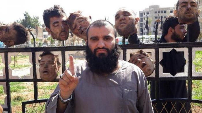 Islamic State terrorists routinely pose with their victims. It