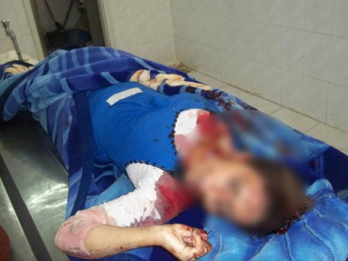 Another woman killed by militants. ISIS has pledged to exterminate Christians from the region. 