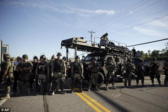 Riots have torn apart the St. Louis suburb of Ferguson. Nightly clashes between protestors and riot Riots have torn apart the St. Louis suburb of Ferguson. Nightly clashes between protestors and riot