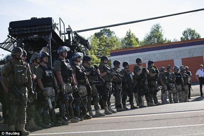 Riots have torn apart the St. Louis suburb of Ferguson. Nightly clashes between protestors and riot Riots have torn apart the St. Louis suburb of Ferguson. Nightly clashes between protestors and riot