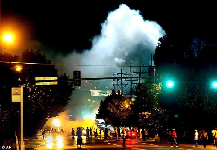Riots have torn apart the St. Louis suburb of Ferguson. Nightly clashes between protestors and riot Riots have torn apart the St. Louis suburb of Ferguson. Nightly clashes between protestors and riot
