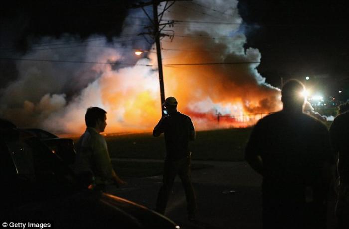 Riots have torn apart the St. Louis suburb of Ferguson. Nightly clashes between protestors and riot Riots have torn apart the St. Louis suburb of Ferguson. Nightly clashes between protestors and riot