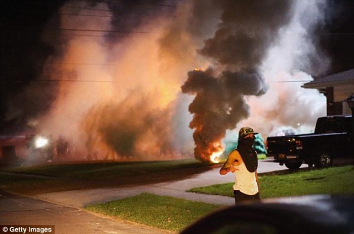 Riots have torn apart the St. Louis suburb of Ferguson. Nightly clashes between protestors and riot Riots have torn apart the St. Louis suburb of Ferguson. Nightly clashes between protestors and riot