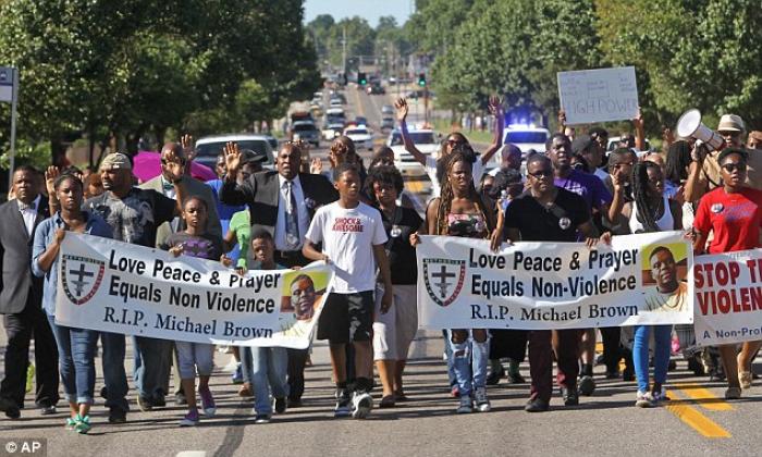 Riots have torn apart the St. Louis suburb of Ferguson. Nightly clashes between protestors and riot Riots have torn apart the St. Louis suburb of Ferguson. Nightly clashes between protestors and riot