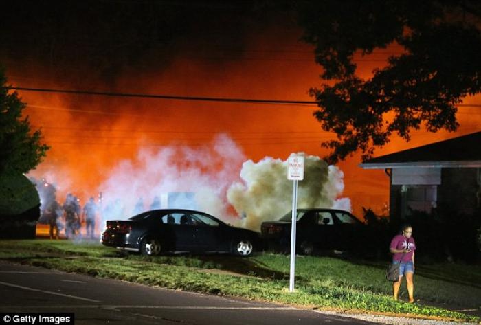 Riots have torn apart the St. Louis suburb of Ferguson. Nightly clashes between protestors and riot Riots have torn apart the St. Louis suburb of Ferguson. Nightly clashes between protestors and riot