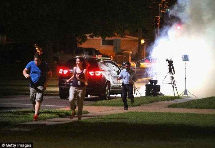 Riots have torn apart the St. Louis suburb of Ferguson. Nightly clashes between protestors and riot Riots have torn apart the St. Louis suburb of Ferguson. Nightly clashes between protestors and riot