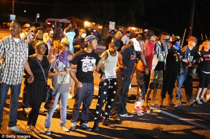 Riots have torn apart the St. Louis suburb of Ferguson. Nightly clashes between protestors and riot Riots have torn apart the St. Louis suburb of Ferguson. Nightly clashes between protestors and riot