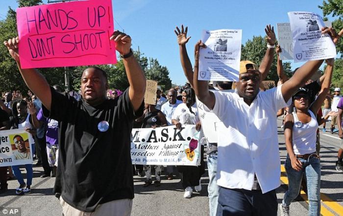 Riots have torn apart the St. Louis suburb of Ferguson. Nightly clashes between protestors and riot Riots have torn apart the St. Louis suburb of Ferguson. Nightly clashes between protestors and riot