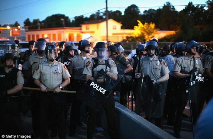 Riots have torn apart the St. Louis suburb of Ferguson. Nightly clashes between protestors and riot Riots have torn apart the St. Louis suburb of Ferguson. Nightly clashes between protestors and riot