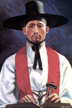 Image of Sts. Andrew Kim Taegon, Paul Chong Hasang, and Companions Image of Sts. Andrew Kim Taegon, Paul Chong Hasang, and Companions