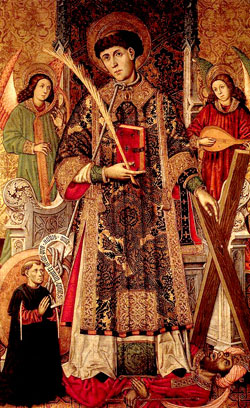 Image of St. Vincent the Deacon Image of St. Vincent the Deacon
