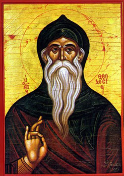 Image of St. Theodosius the Cenobiarch Image of St. Theodosius the Cenobiarch