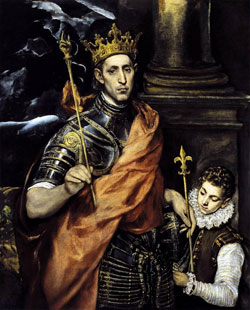 Image of St. Louis King of France