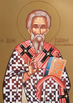 Image of St. Paul of Constantinople