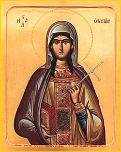 Image of St. Olympias Image of St. Olympias