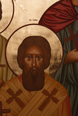 Image of St. Sabas of Serbia Image of St. Sabas of Serbia