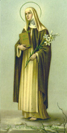 Image of St. Catherine of Siena Image of St. Catherine of Siena