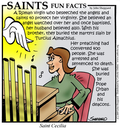 St. Cecilia Fun Fact Image