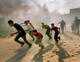 “Wary Gaza militants using binoculars are on constant lookout for drones,” the A.P. reports on the latest round of fighting with Israel: When one is sighted overhead, the militants report via walkie-talkie to their comrades, warning them to turn off their cell phones and remove the batteries for fear the Israeli technology will trace their whereabouts. Image of “Wary Gaza militants using binoculars are on constant lookout for drones,” the A.P. reports on the latest round of fighting with Israel: When one is sighted overhead, the militants report via walkie-talkie to their comrades, warning them to turn off their cell phones and remove the batteries for fear the Israeli technology will trace their whereabouts.
