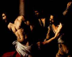 Flogging… they used a whip made of several strips of leather that were embedded at the ends with pieces of bone and lead. No Roman limitation was placed on the number of lashings inflicted, and often the victim didn´t survive the flogging. Jesus did. Image of Flogging… they used a whip made of several strips of leather that were embedded at the ends with pieces of bone and lead. No Roman limitation was placed on the number of lashings inflicted, and often the victim didn´t survive the flogging. Jesus did.