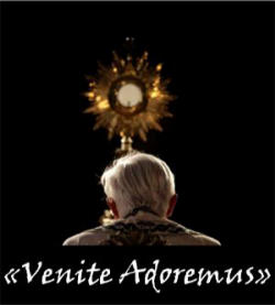 A renewal of Eucharistic adoration will only be possible through a greater awareness of the mystery in complete faithfulness to sacred Tradition, and by enhancing liturgical life within our communities. Image of A renewal of Eucharistic adoration will only be possible through a greater awareness of the mystery in complete faithfulness to sacred Tradition, and by enhancing liturgical life within our communities.