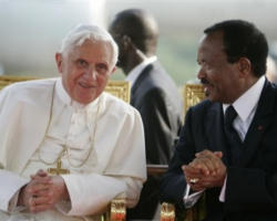 Right up to the present day, waves of missionaries and martyrs have continued to bear witness to Christ throughout Africa, and today the Church is blessed with almost a hundred and fifty million members. Image of Right up to the present day, waves of missionaries and martyrs have continued to bear witness to Christ throughout Africa, and today the Church is blessed with almost a hundred and fifty million members.