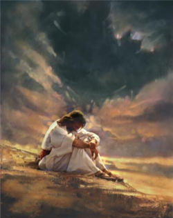 Bereft of food and drink, Jesus enters into the depth of divine and human mystery led by the Spirit of God. Image of Bereft of food and drink, Jesus enters into the depth of divine and human mystery led by the Spirit of God.