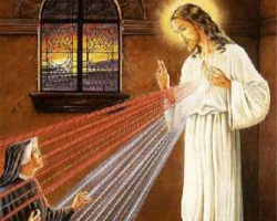 The Divine Mercy image that Jesus asked to be blessed and venerated on that feast is an image of hope. It is an icon to draw us into the Sacraments of Confession and Holy Communion with great trust. Image of The Divine Mercy image that Jesus asked to be blessed and venerated on that feast is an image of hope. It is an icon to draw us into the Sacraments of Confession and Holy Communion with great trust.