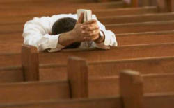 Lent is a time of both abstaining from some things while incorporating others. We may stop eating candy or sodas and start attending daily mass. Perhaps one truly helpful decision we could make this Lent would be to grant equal time to hearing and receiving the hope of the Gospel as we give to the latest reports on the decline of the economy. Image of Lent is a time of both abstaining from some things while incorporating others. We may stop eating candy or sodas and start attending daily mass. Perhaps one truly helpful decision we could make this Lent would be to grant equal time to hearing and receiving the hope of the Gospel as we give to the latest reports on the decline of the economy.