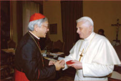 Cardinal Zen, 77, was supposed to retire two years ago, but Pope Benedict XVI accepted his resignation only last December. Several times he said the pope had asked him to continue to follow the situation of the Church in China. Image of Cardinal Zen, 77, was supposed to retire two years ago, but Pope Benedict XVI accepted his resignation only last December. Several times he said the pope had asked him to continue to follow the situation of the Church in China.