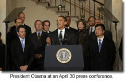 The President's position offers new and unique challenges for the pro-life movement. There is no doubt that the President still embraces a radical pro-abortion position. The only thing that is changing is his strategy not his policies. Image of The President's position offers new and unique challenges for the pro-life movement. There is no doubt that the President still embraces a radical pro-abortion position. The only thing that is changing is his strategy not his policies.