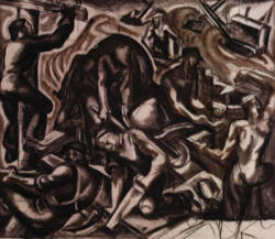 Though there is biblical support that the toil and drudgery or 'sweat' of work is connected to the fracture in the order of the universe which was occasioned by sin (see Gen 3:19) work itself is not the punishment for sin. Rather, for the Christian, work becomes a participation in the continuing redemptive work of Jesus. He was always doing the work of the One who sent Him (John 9:3-4) and we are invited by grace to do the same. Though there is biblical support that the toil and drudgery or 'sweat' of work is connected to the fracture in the order of the universe which was occasioned by sin (see Gen 3:19) work itself is not the punishment for sin. Rather, for the Christian, work becomes a participation in the continuing redemptive work of Jesus. He was always doing the work of the One who sent Him (John 9:3-4) and we are invited by grace to do the same.
