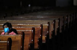 Cardinal Norberto Rivera, the archbishop of Mexico City, asked that priests suspend all Masses without exception Sunday. The move is without precedent in the city and surrounding municipalities, which has a total population exceeding 22 million. Image of Cardinal Norberto Rivera, the archbishop of Mexico City, asked that priests suspend all Masses without exception Sunday. The move is without precedent in the city and surrounding municipalities, which has a total population exceeding 22 million.
