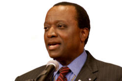 (Alan Keyes pictured) He (Father Jenkins) has scandalized us and other members of the community of the faithful by his role in the decision taken by the University of Notre Dame, in defiance of the explicit direction of Church leaders, to extend a scandalous commencement speaking invitation and honorary degree to Barack Obama, who has become the focus of abortion evil in the world today. Image of (Alan Keyes pictured) He (Father Jenkins) has scandalized us and other members of the community of the faithful by his role in the decision taken by the University of Notre Dame, in defiance of the explicit direction of Church leaders, to extend a scandalous commencement speaking invitation and honorary degree to Barack Obama, who has become the focus of abortion evil in the world today.