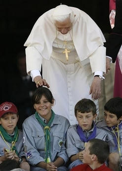 Some 4,500 children, ages 8 to 13, participated in the event sponsored by the Spanish chapter of the Pontifical Missionary Works and the Spanish bishops' conference. A parallel event was organized by the Christians Without Borders association. Image of Some 4,500 children, ages 8 to 13, participated in the event sponsored by the Spanish chapter of the Pontifical Missionary Works and the Spanish bishops' conference. A parallel event was organized by the Christians Without Borders association.