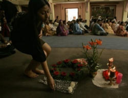 Mass, at 9 in the morning, was celebrated by Fr. Shilas Bogati, the same priest who was officiating when the blast, claimed by the Hindu fundamentalist group Nepal Defence Army occurred the day before. Image of Mass, at 9 in the morning, was celebrated by Fr. Shilas Bogati, the same priest who was officiating when the blast, claimed by the Hindu fundamentalist group Nepal Defence Army occurred the day before.