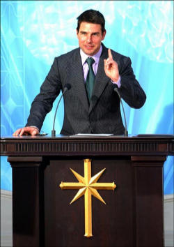 Two of the most prominent proponents of Scientology have been Tom Cruise and John Travolta, who have both increased interest and involvement in recent years. Image of Two of the most prominent proponents of Scientology have been Tom Cruise and John Travolta, who have both increased interest and involvement in recent years.