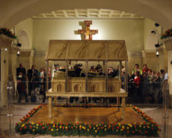 'Like all great men of God, Padre Pio had himself become prayer, soul and body. His days were a living rosary, that is, a continuous meditation and assimilation of the mysteries of Christ in spiritual union with the Virgin Mary. This explains the unusual presence within him of supernatural gifts and of human existence.' Image of 'Like all great men of God, Padre Pio had himself become prayer, soul and body. His days were a living rosary, that is, a continuous meditation and assimilation of the mysteries of Christ in spiritual union with the Virgin Mary. This explains the unusual presence within him of supernatural gifts and of human existence.'