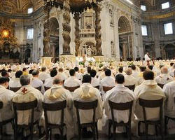 We will also ask the Lord to send us more priests who can fill the Church with the glory of Christ by emptying themselves in his name. Image of We will also ask the Lord to send us more priests who can fill the Church with the glory of Christ by emptying themselves in his name.