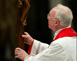 Archbishop Baldelli, 73, succeeds Baltimore-native Cardinal James Francis Stafford, 76, who submitted his resignation after having reached the age limit. Image of Archbishop Baldelli, 73, succeeds Baltimore-native Cardinal James Francis Stafford, 76, who submitted his resignation after having reached the age limit.