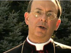 Bishop William Lori (pictured) says the investigation violates the diocese's First Amendment right to free speech and assembly. Image of Bishop William Lori (pictured) says the investigation violates the diocese's First Amendment right to free speech and assembly.