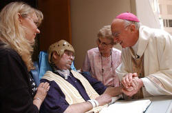 (Father Vakoc: Heroic Virtue lived in a true Priest of Christ)'When people saw him, they became grateful for their own lives, no matter what they were experiencing.His ministry didn't end at the time of his injury; it just changed.' Image of (Father Vakoc: Heroic Virtue lived in a true Priest of Christ)'When people saw him, they became grateful for their own lives, no matter what they were experiencing.His ministry didn't end at the time of his injury; it just changed.'