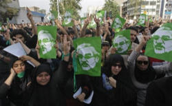 Whatever the cause the unrest though has not been limited to the capital; demonstrations have been reported in cities like Isfahan, Shiraz and Mashad. Image of Whatever the cause the unrest though has not been limited to the capital; demonstrations have been reported in cities like Isfahan, Shiraz and Mashad.