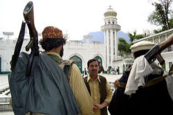 Religious Minorities Minister Shahbaz Bhatti reacted to the appeals of Catholic leaders by strongly condemning the demand on non-Muslims to pay the jizya. Image of Religious Minorities Minister Shahbaz Bhatti reacted to the appeals of Catholic leaders by strongly condemning the demand on non-Muslims to pay the jizya.